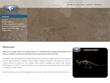 Tablet Screenshot of pangeafossils.com